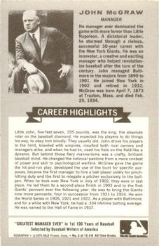 John McGraw back