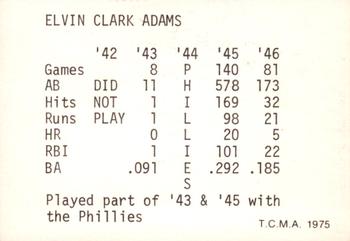 Buster Adams back