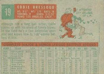 Ed Bressoud back