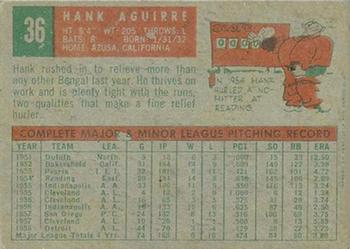 Hank Aguirre back