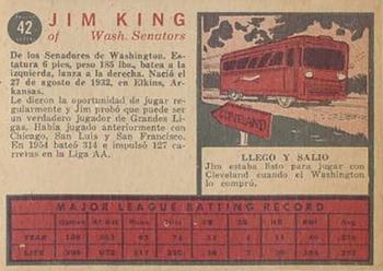 Jim King back