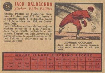 Jack Baldschun back