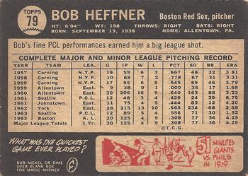 Bob Heffner back