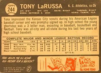 Tony La Russa back