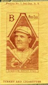 Silks (Colored) NNO Eddie Cicotte #S74