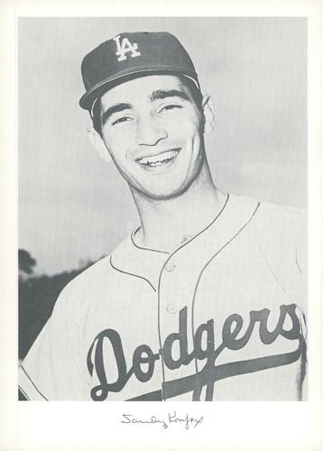 Sandy Koufax #NNO
