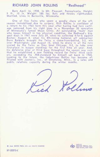 Rich Rollins back