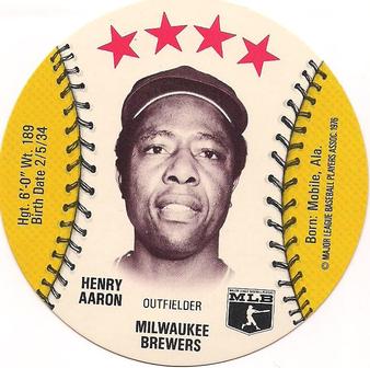 Henry Aaron #NNO