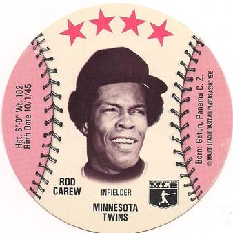 Rod Carew #NNO