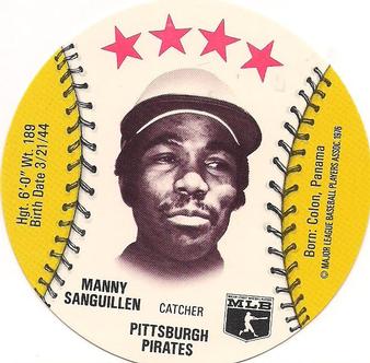 Manny Sanguillen #NNO