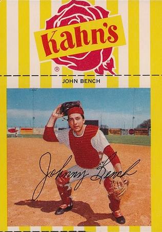 Johnny Bench #NNO