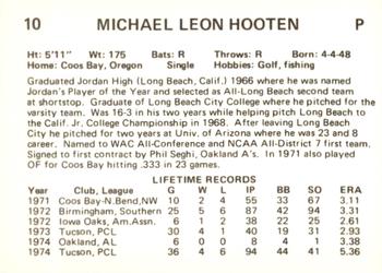 Leon Hooten back