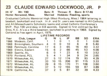 Skip Lockwood back