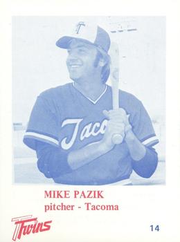 Mike Pazik #14