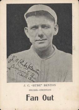 Rube Benton #NNO