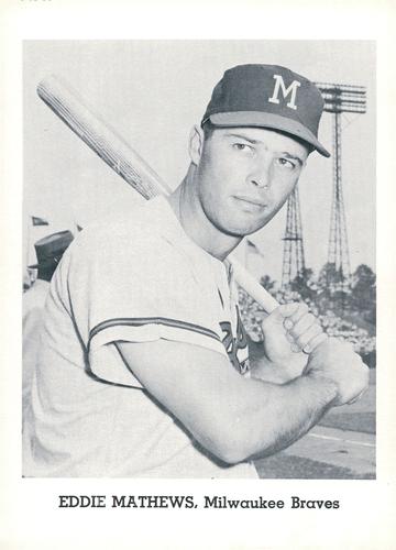 Eddie Mathews #NNO