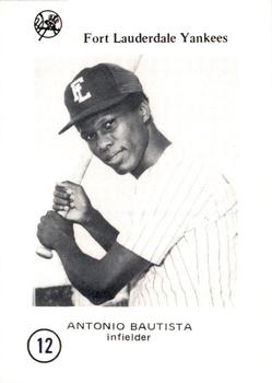 Antonio Bautista #12