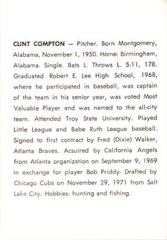 Clint Compton back