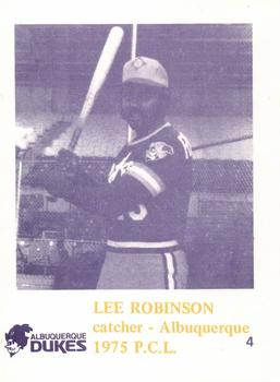 Lee Robinson #4