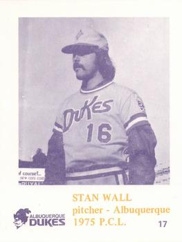 Stan Wall #17