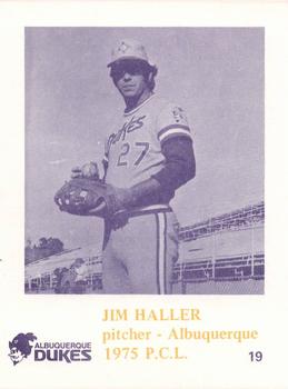 Jim Haller #19