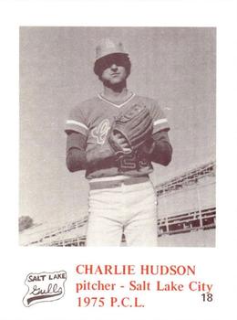 Charlie Hudson #18
