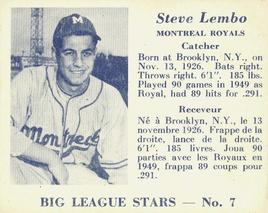 Steve Lembo #7