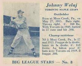 Johnny Welaj #8