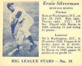 Ernie Silverman #19