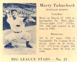Marty Tabacheck #23