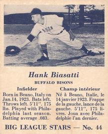 Hank Biasatti #44