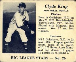 Clyde King #26