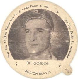 Sid Gordon #NNO