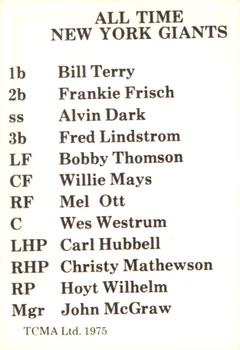Bill Terry back