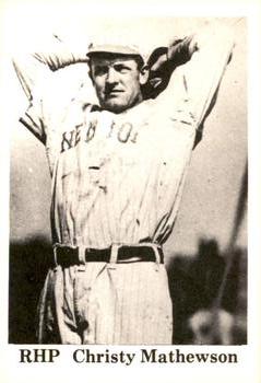 Christy Mathewson #NNO