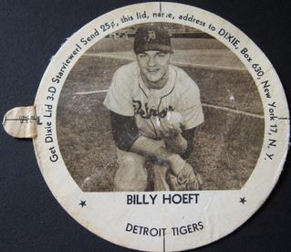 Billy Hoeft #NNO