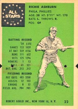 Richie Ashburn #22