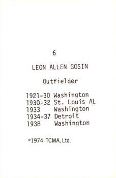 Goose Goslin back