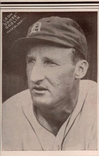 Goose Goslin #NNO