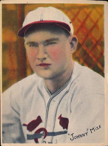 Johnny Mize #NNO