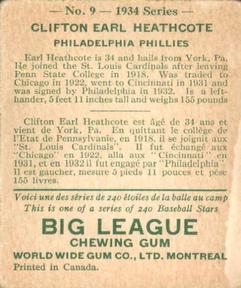 Clifton Heathcote back