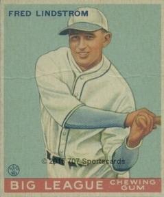 Fred Lindstrom #17