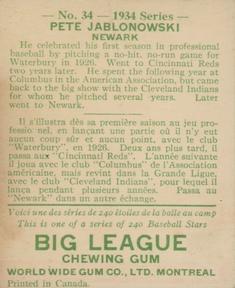 Pete Jablonowski back