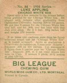 Luke Appling back