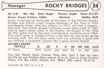 Rocky Bridges back