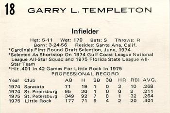 Garry Templeton back