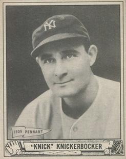 Bill Knickerbocker #182