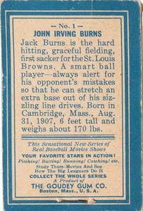 John Irving Burns back