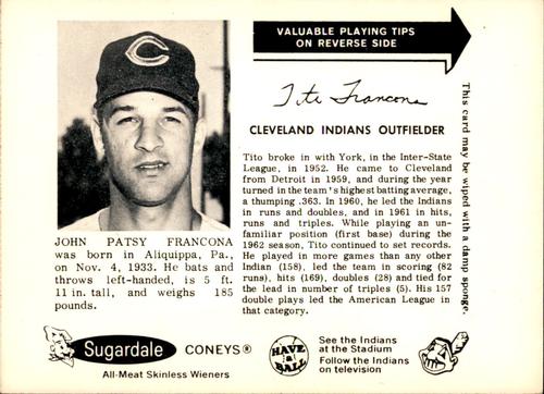 Tito Francona #9