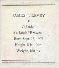 James J. Levey back
